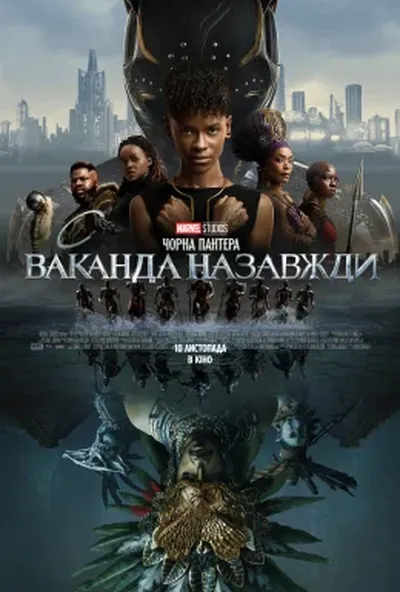 постер Чорна Пантера: Ваканда назавжди