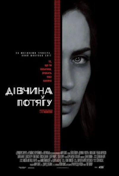 постер Дівчина у потягу
