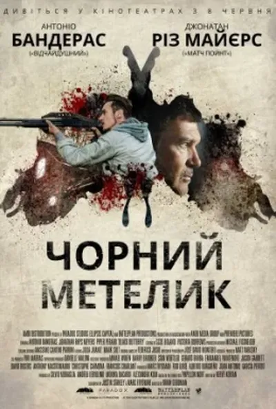 постер Чорний метелик