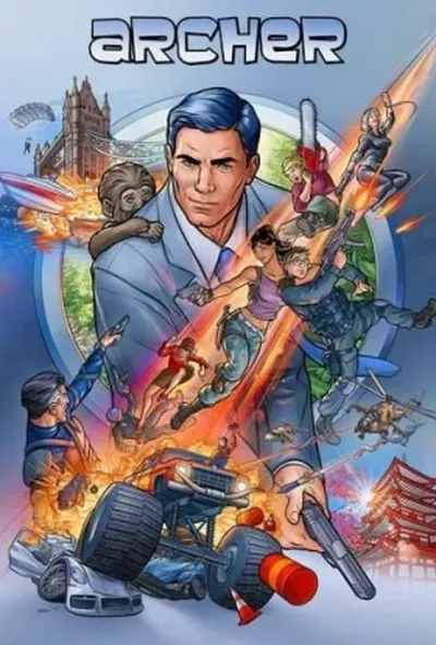 постер Арчер 1 сезон
