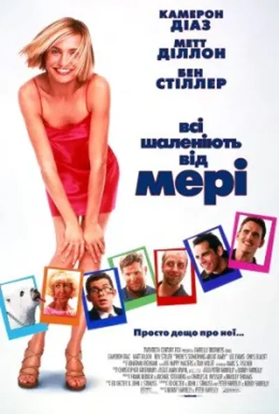 постер Всі шаленіють від Мері / Дещо про Мері