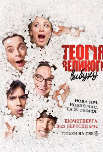 постер Теорія великого вибуху 5 сезон